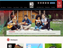 Tablet Screenshot of nostress.com.br